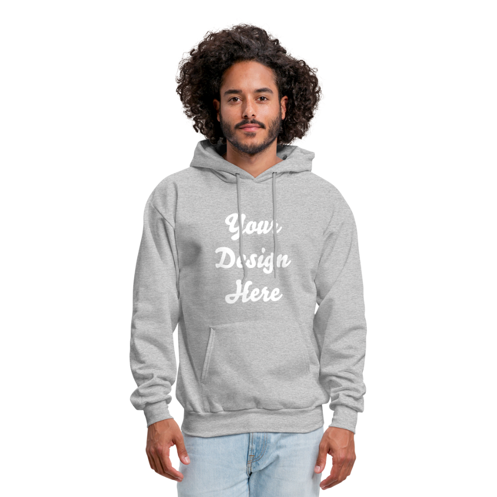 Men's Hoodie - heather gray