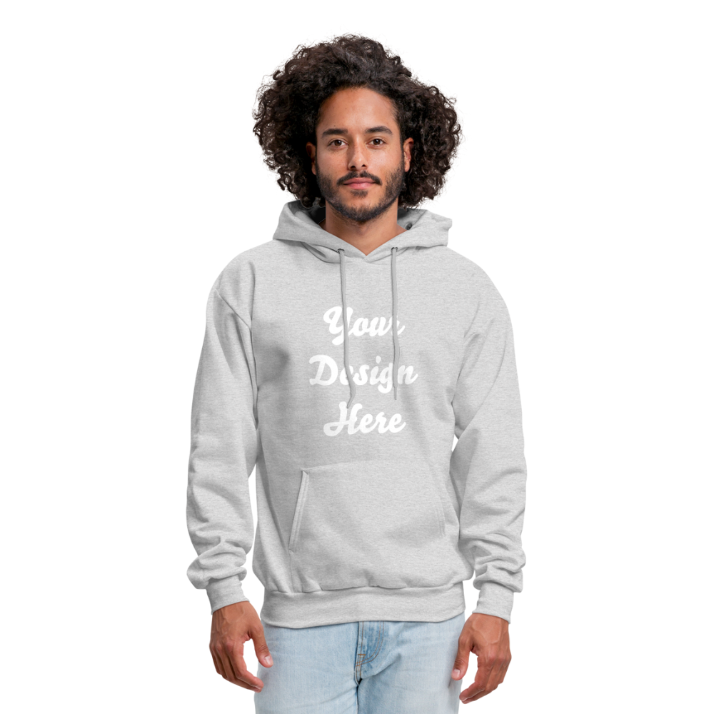 Men's Hoodie - ash 