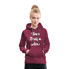 Women’s Premium Hoodie - burgundy