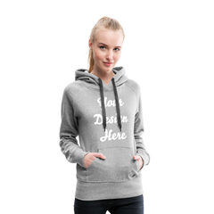 Women’s Premium Hoodie - heather grey