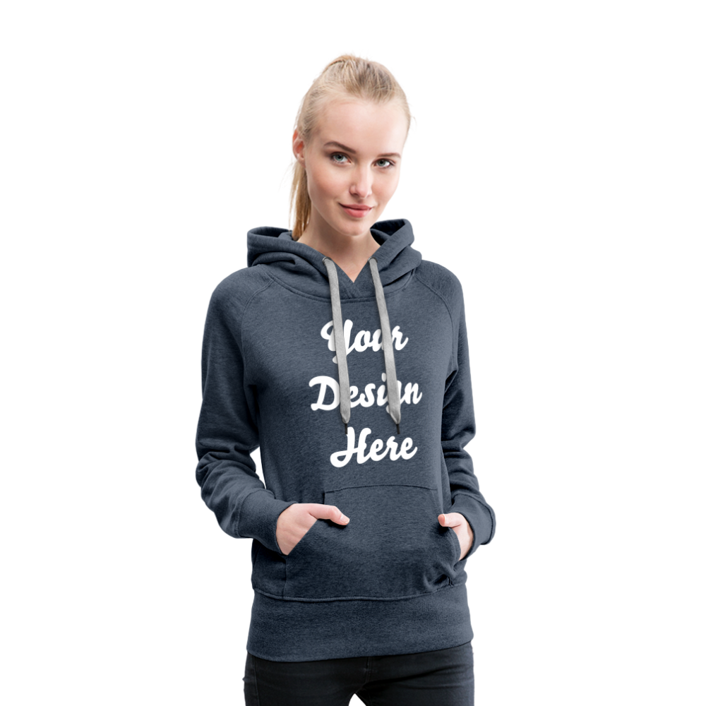 Women’s Premium Hoodie - heather denim