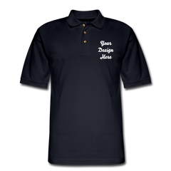 Men's Pique Polo Shirt - midnight navy