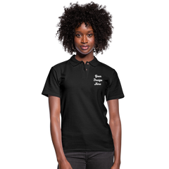 Ladie's Polo - black