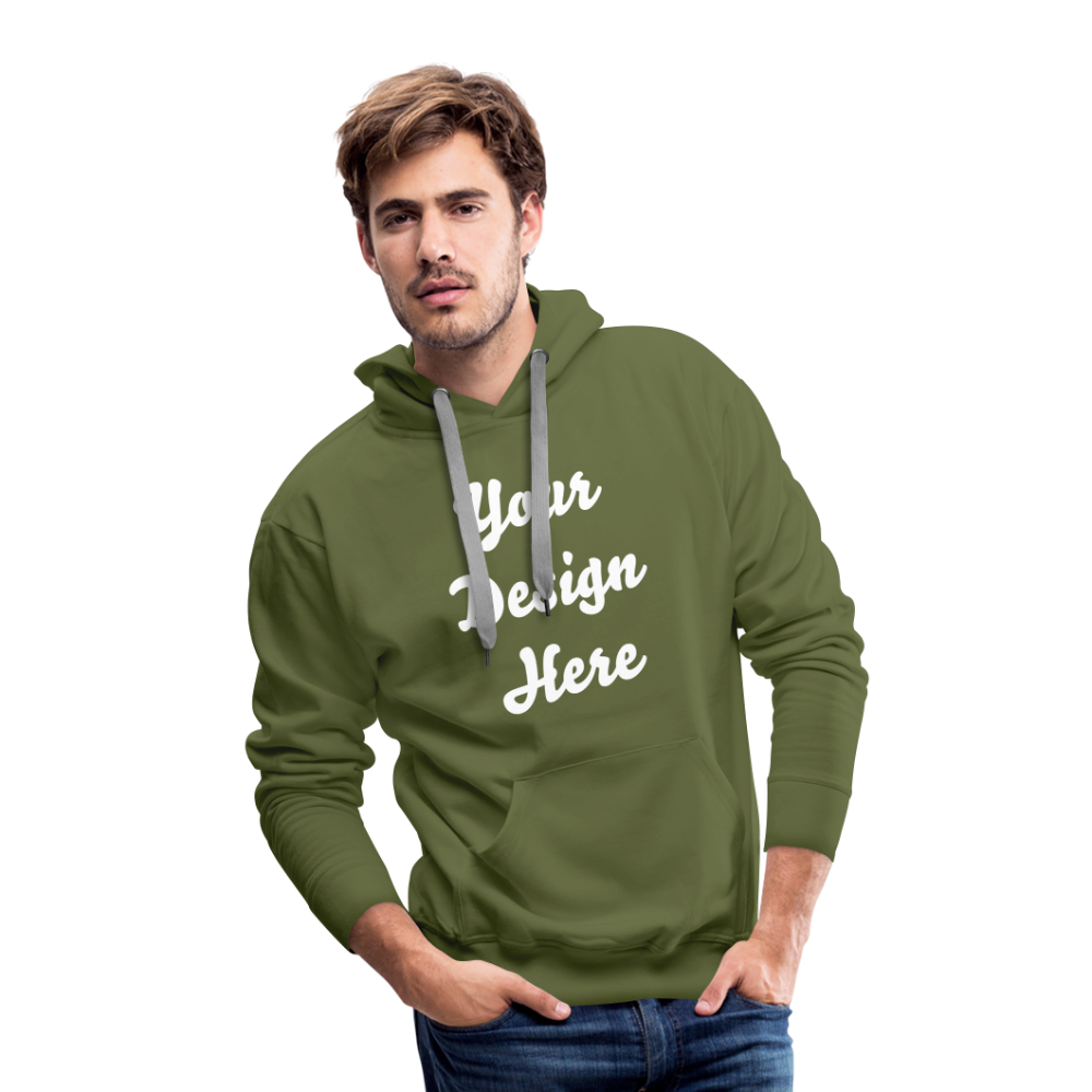 Men’s Premium Hoodie - olive green