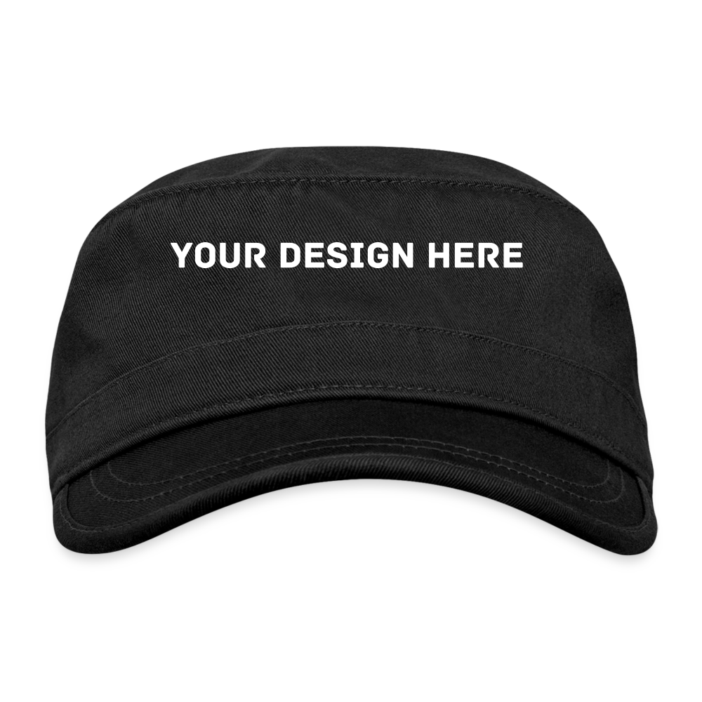 Organic Cadet Cap - black