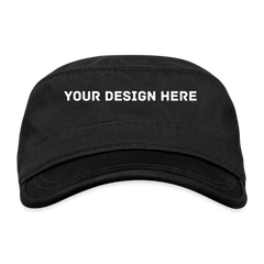 Organic Cadet Cap - black