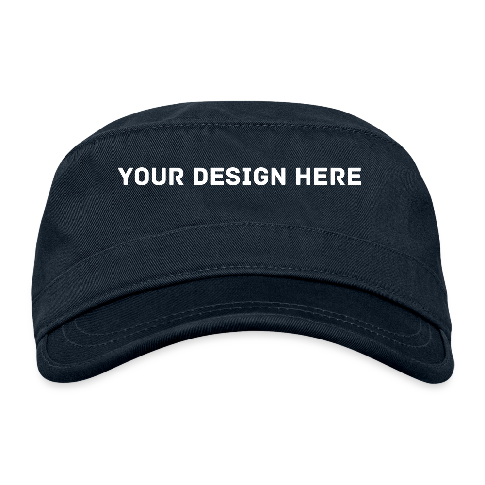 Organic Cadet Cap - navy