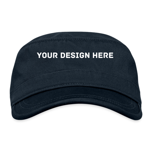 Organic Cadet Cap - navy