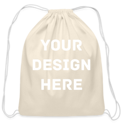 Cotton Drawstring Bag - natural