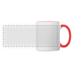 Panoramic Mug - white/red